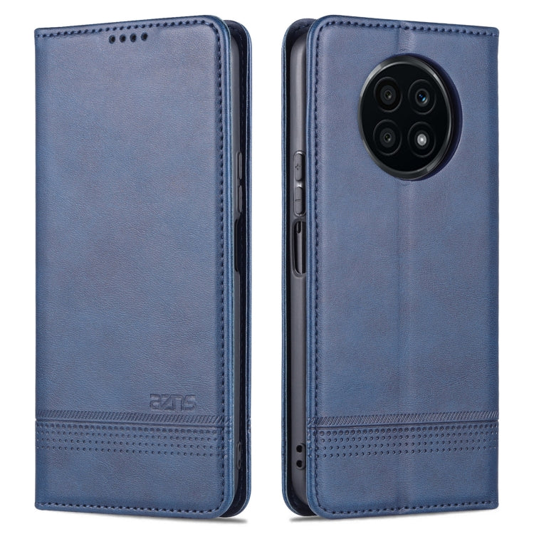 For Honor X20 AZNS Magnetic Calf Texture Horizontal Flip Leather Case with Card Slots & Holder & Wallet