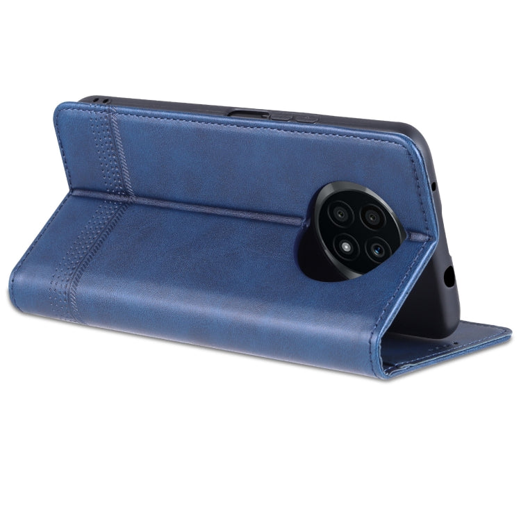 For Honor X20 AZNS Magnetic Calf Texture Horizontal Flip Leather Case with Card Slots & Holder & Wallet