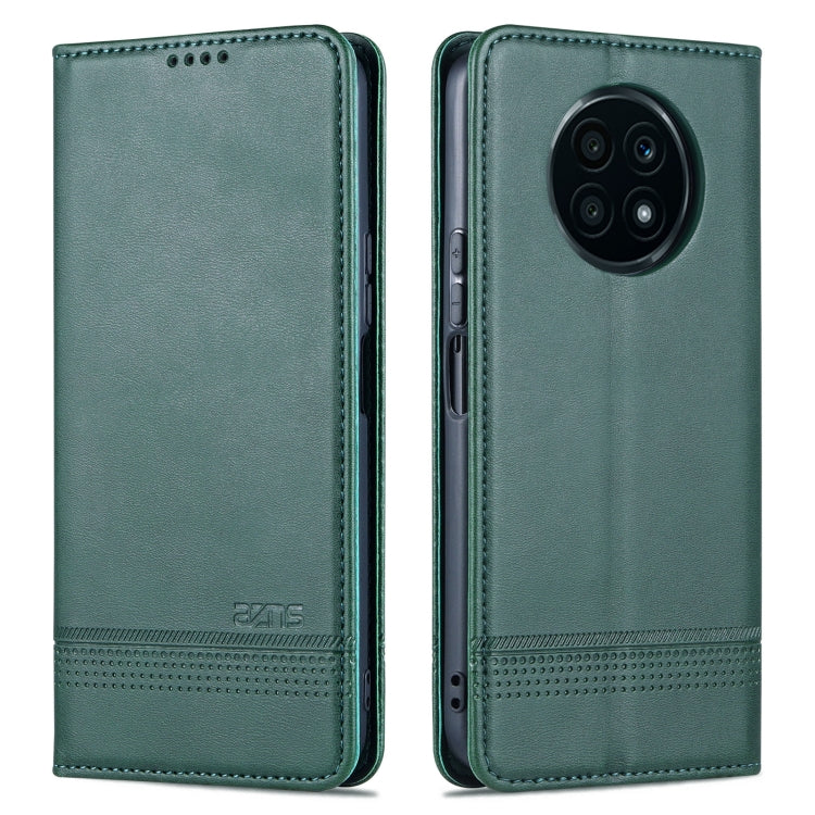 For Honor X20 AZNS Magnetic Calf Texture Horizontal Flip Leather Case with Card Slots & Holder & Wallet