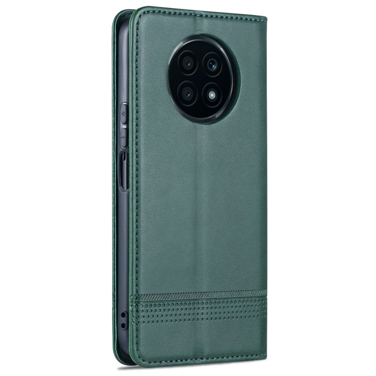 For Honor X20 AZNS Magnetic Calf Texture Horizontal Flip Leather Case with Card Slots & Holder & Wallet