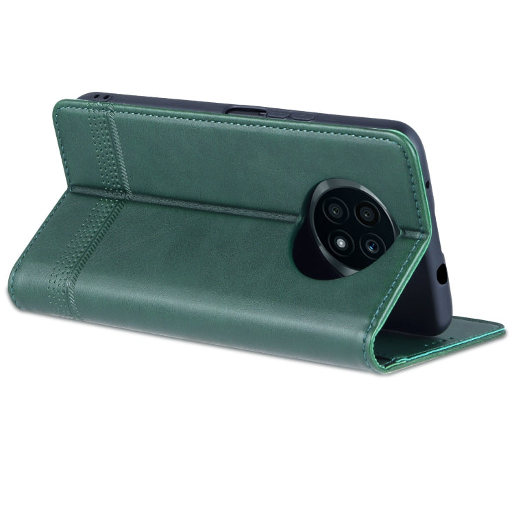 For Honor X20 AZNS Magnetic Calf Texture Horizontal Flip Leather Case with Card Slots & Holder & Wallet