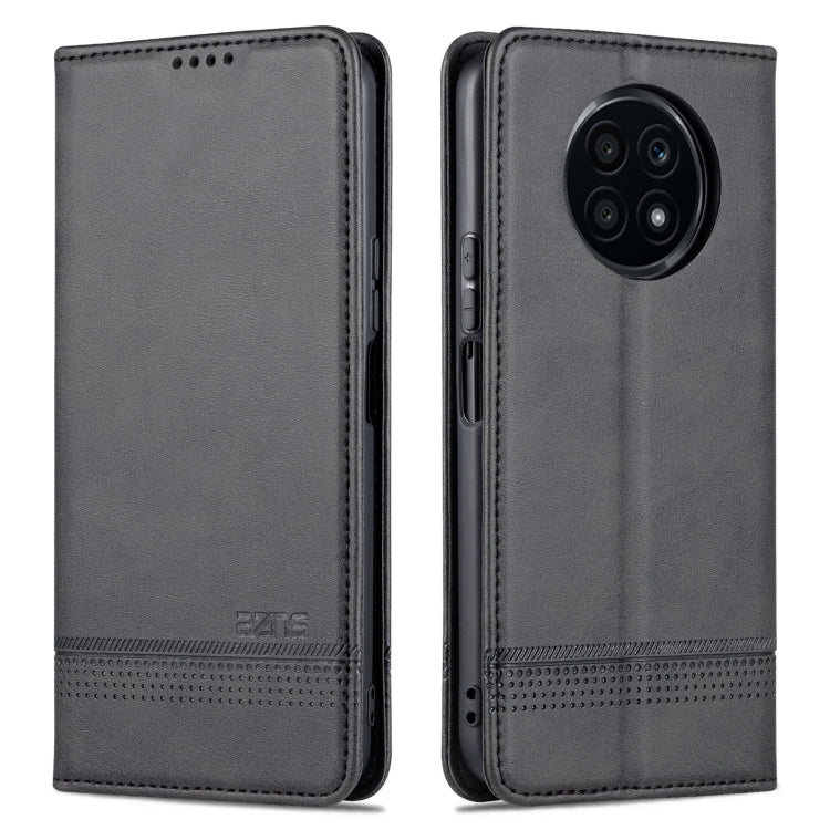 For Honor X20 AZNS Magnetic Calf Texture Horizontal Flip Leather Case with Card Slots & Holder & Wallet