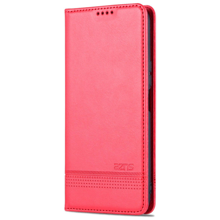 For Honor X20 AZNS Magnetic Calf Texture Horizontal Flip Leather Case with Card Slots & Holder & Wallet