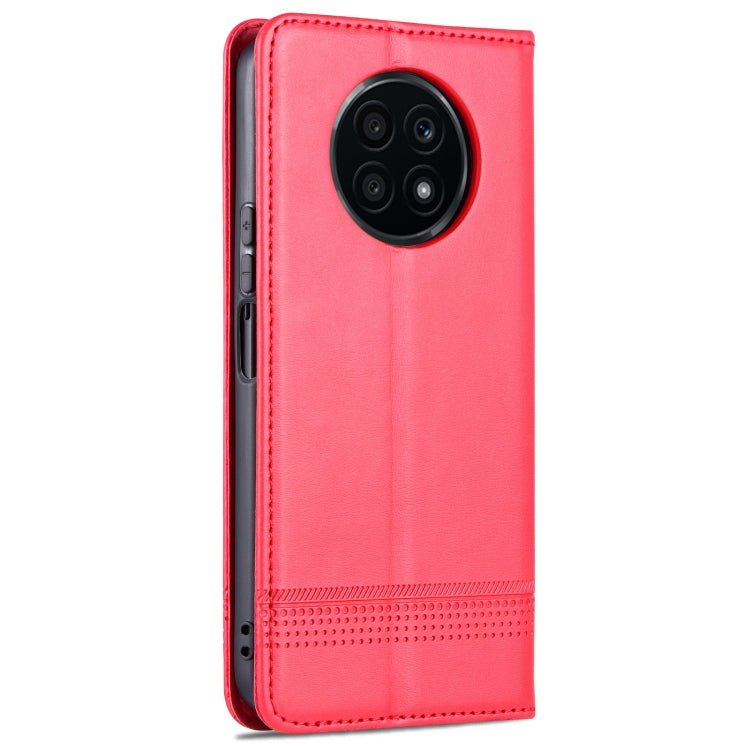 For Honor X20 AZNS Magnetic Calf Texture Horizontal Flip Leather Case with Card Slots & Holder & Wallet