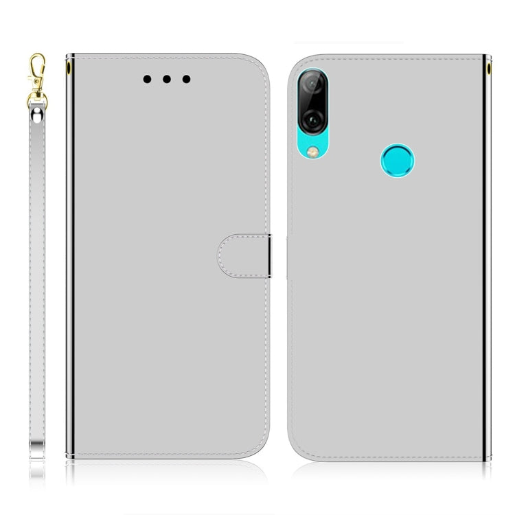 For Huawei P Smart (2019) Imitated Mirror Surface Horizontal Flip Leather Case with Holder & Card Slots & Wallet & Lanyard