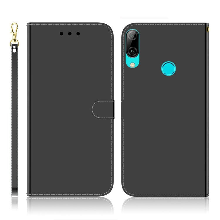 For Huawei P Smart (2019) Imitated Mirror Surface Horizontal Flip Leather Case with Holder & Card Slots & Wallet & Lanyard