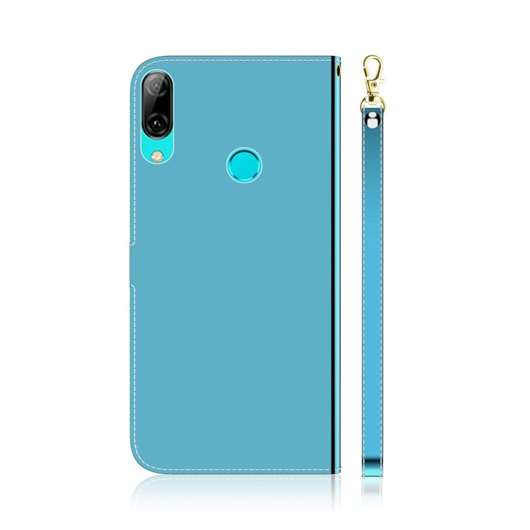 For Huawei P Smart (2019) Imitated Mirror Surface Horizontal Flip Leather Case with Holder & Card Slots & Wallet & Lanyard