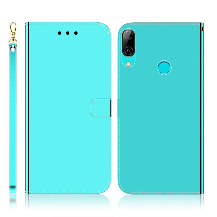 For Huawei P Smart (2019) Imitated Mirror Surface Horizontal Flip Leather Case with Holder & Card Slots & Wallet & Lanyard