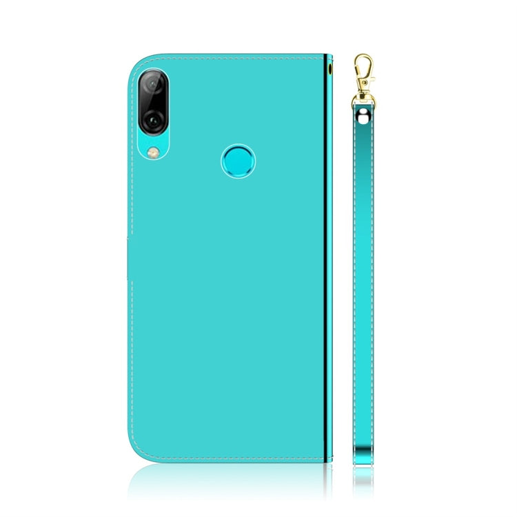 For Huawei P Smart (2019) Imitated Mirror Surface Horizontal Flip Leather Case with Holder & Card Slots & Wallet & Lanyard