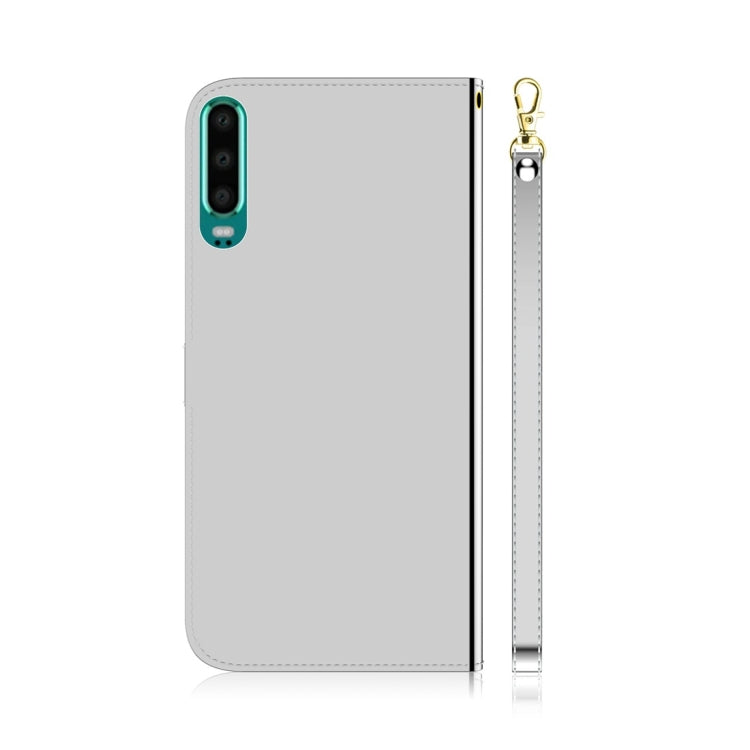 For Huawei P30 Imitated Mirror Surface Horizontal Flip Leather Case with Holder & Card Slots & Wallet & Lanyard