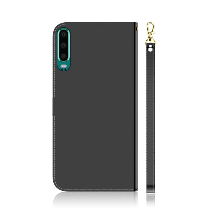 For Huawei P30 Imitated Mirror Surface Horizontal Flip Leather Case with Holder & Card Slots & Wallet & Lanyard