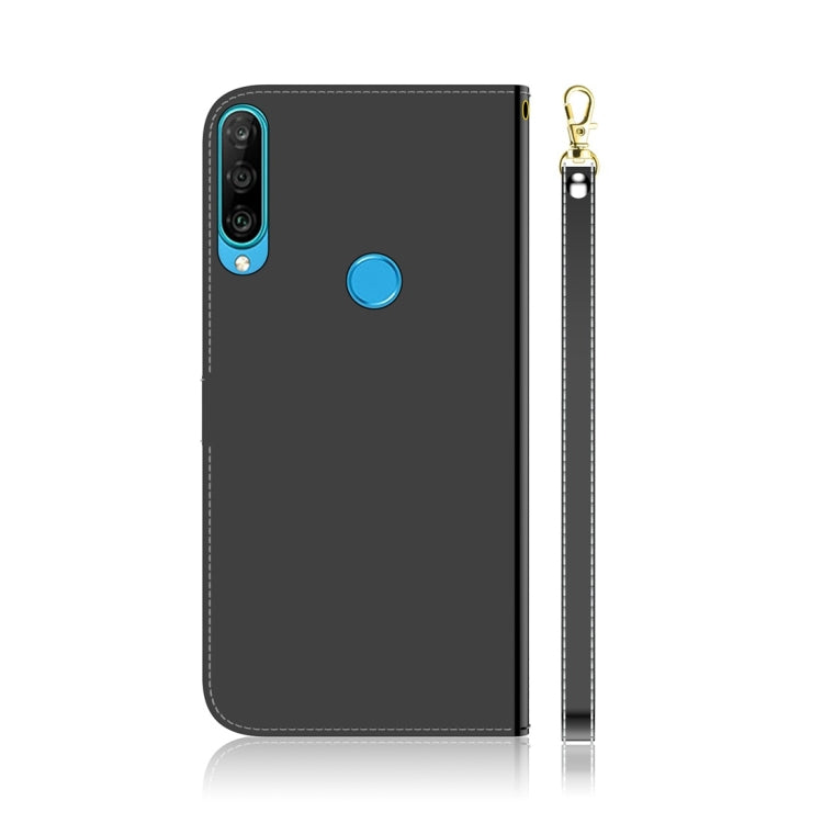 For Huawei P30 Lite / Nova 4e Imitated Mirror Surface Horizontal Flip Leather Case with Holder & Card Slots & Wallet & Lanyard