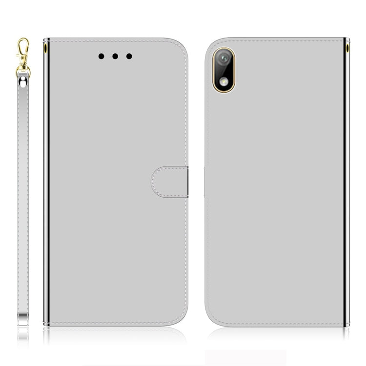For Huawei Y5 (2019) / Honor 8s Imitated Mirror Surface Horizontal Flip Leather Case with Holder & Card Slots & Wallet & Lanyard