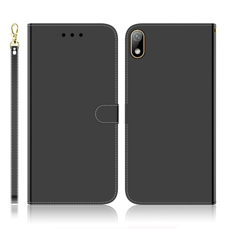 For Huawei Y5 (2019) / Honor 8s Imitated Mirror Surface Horizontal Flip Leather Case with Holder & Card Slots & Wallet & Lanyard