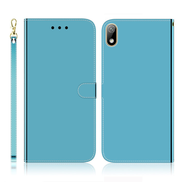 For Huawei Y5 (2019) / Honor 8s Imitated Mirror Surface Horizontal Flip Leather Case with Holder & Card Slots & Wallet & Lanyard