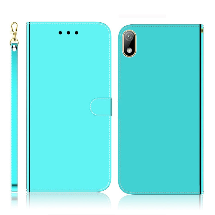 For Huawei Y5 (2019) / Honor 8s Imitated Mirror Surface Horizontal Flip Leather Case with Holder & Card Slots & Wallet & Lanyard