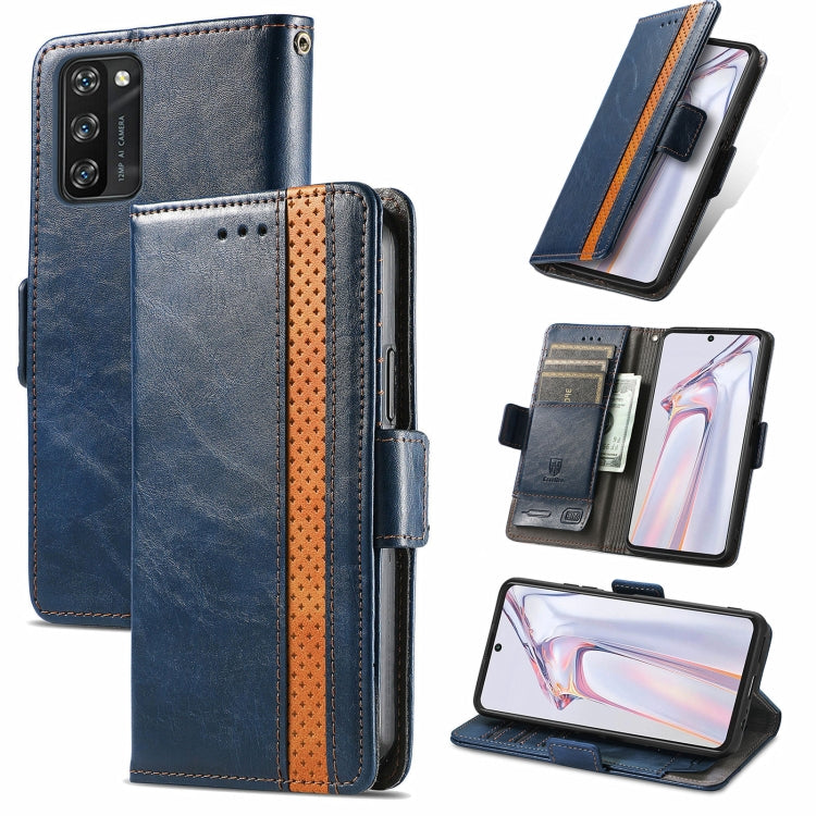 For Blackview A100 CaseNeo Business Splicing Dual Magnetic Buckle Horizontal Flip PU Leather Case with Holder & Card Slots & Wallet