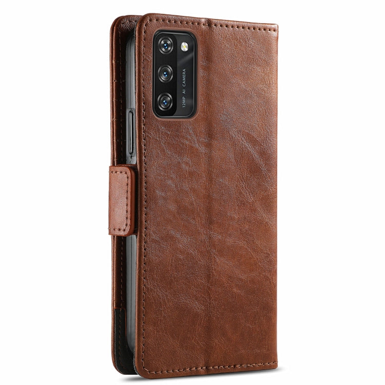 For Blackview A100 CaseNeo Business Splicing Dual Magnetic Buckle Horizontal Flip PU Leather Case with Holder & Card Slots & Wallet