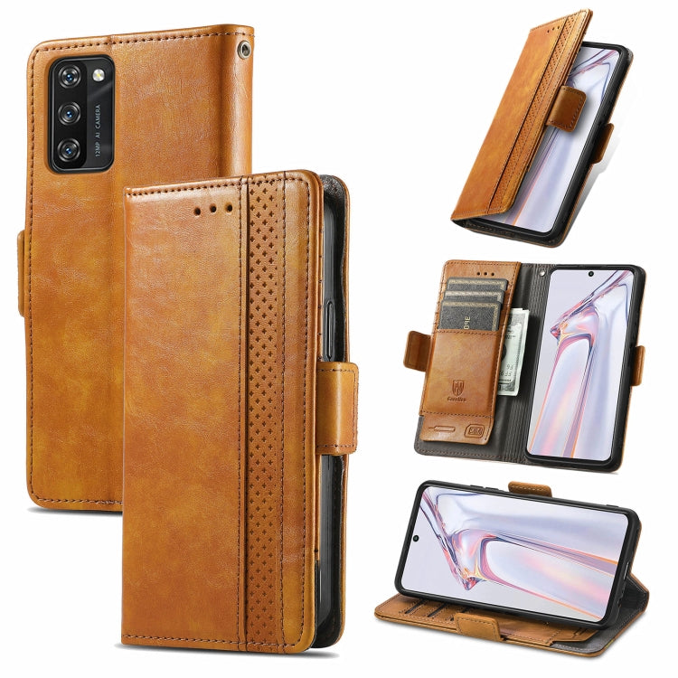 For Blackview A100 CaseNeo Business Splicing Dual Magnetic Buckle Horizontal Flip PU Leather Case with Holder & Card Slots & Wallet