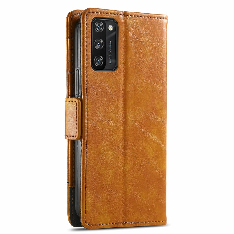For Blackview A100 CaseNeo Business Splicing Dual Magnetic Buckle Horizontal Flip PU Leather Case with Holder & Card Slots & Wallet
