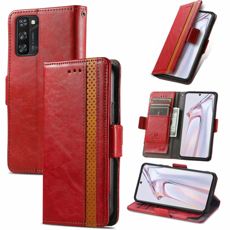 For Blackview A100 CaseNeo Business Splicing Dual Magnetic Buckle Horizontal Flip PU Leather Case with Holder & Card Slots & Wallet