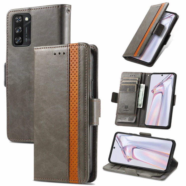 For Blackview A100 CaseNeo Business Splicing Dual Magnetic Buckle Horizontal Flip PU Leather Case with Holder & Card Slots & Wallet