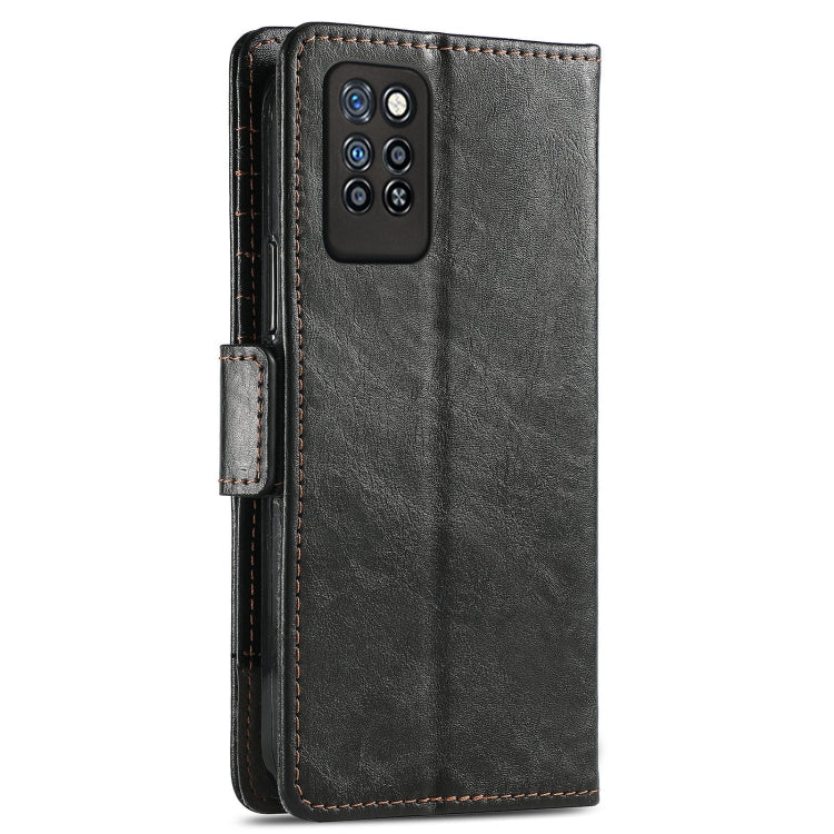 For Infinix Note 10 Pro CaseNeo Business Splicing Dual Magnetic Buckle Horizontal Flip PU Leather Case with Holder & Card Slots & Wallet