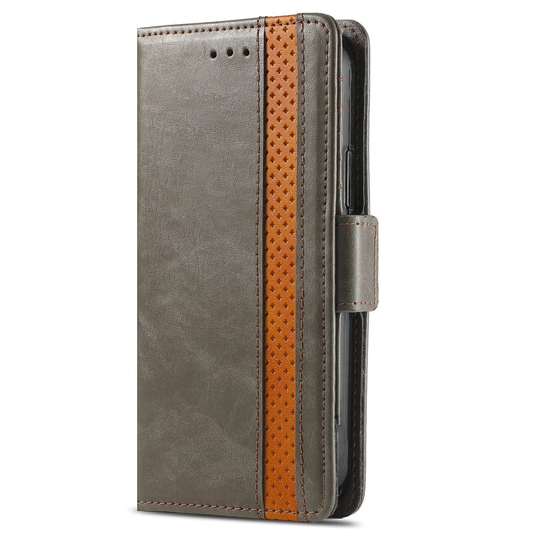 For Infinix Note 10 Pro CaseNeo Business Splicing Dual Magnetic Buckle Horizontal Flip PU Leather Case with Holder & Card Slots & Wallet