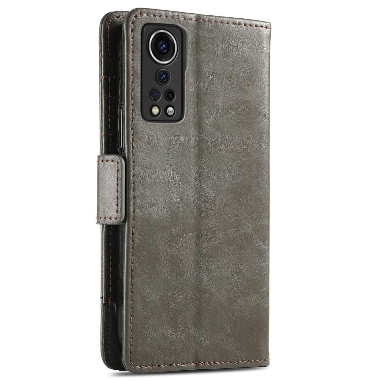 For ZTE Axon 30 5G CaseNeo Business Splicing Dual Magnetic Buckle Horizontal Flip PU Leather Case with Holder & Card Slots & Wallet