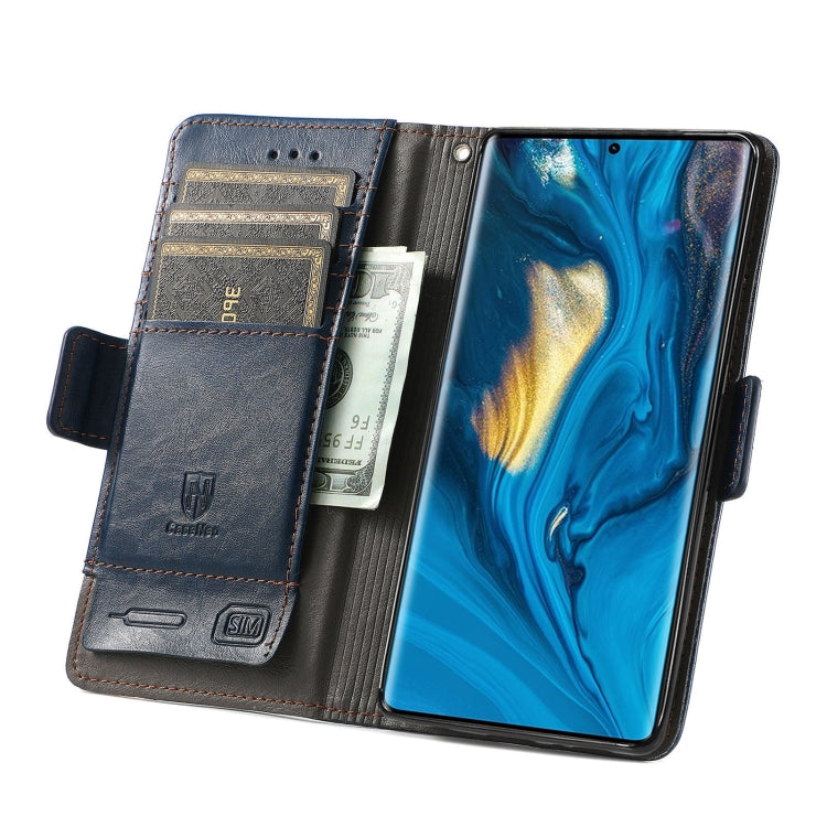For ZTE Nubia Z30 Pro CaseNeo Business Splicing Dual Magnetic Buckle Horizontal Flip PU Leather Case with Holder & Card Slots & Wallet