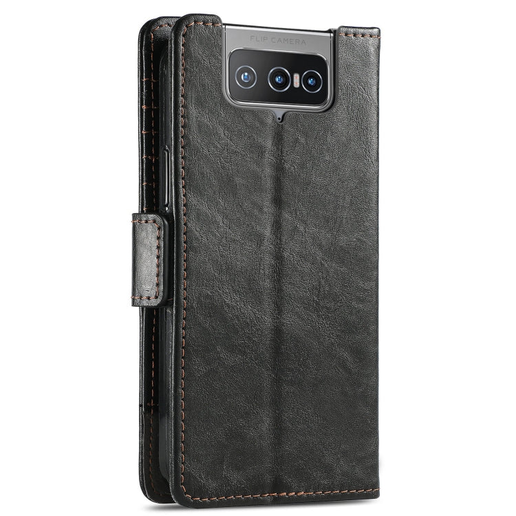 For Asus Zenfone 8 Flip CaseNeo Business Splicing Dual Magnetic Buckle Horizontal Flip PU Leather Case with Holder & Card Slots & Wallet