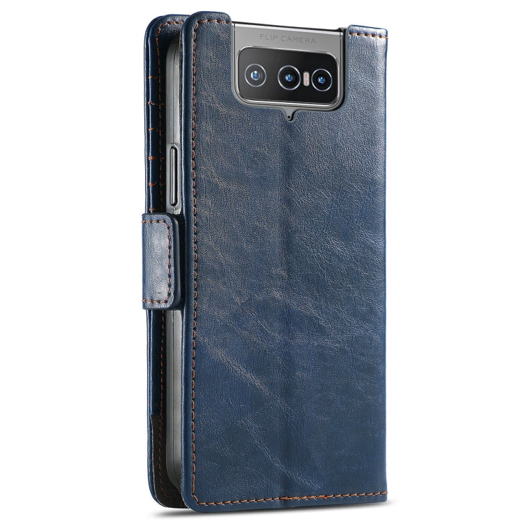 For Asus Zenfone 8 Flip CaseNeo Business Splicing Dual Magnetic Buckle Horizontal Flip PU Leather Case with Holder & Card Slots & Wallet