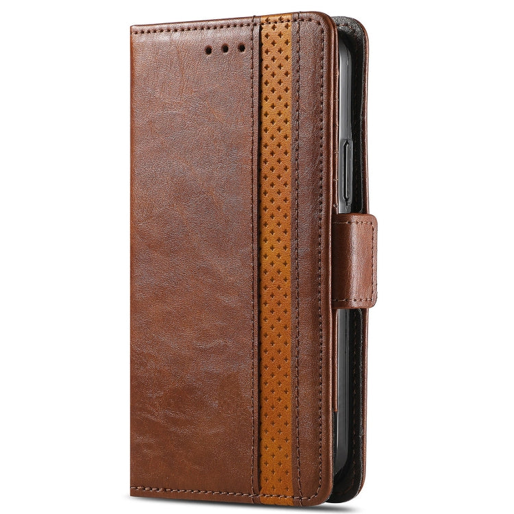 For Asus Zenfone 8 Flip CaseNeo Business Splicing Dual Magnetic Buckle Horizontal Flip PU Leather Case with Holder & Card Slots & Wallet