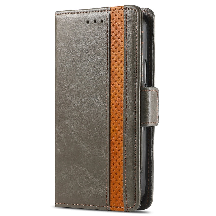 For Asus Zenfone 8 Flip CaseNeo Business Splicing Dual Magnetic Buckle Horizontal Flip PU Leather Case with Holder & Card Slots & Wallet