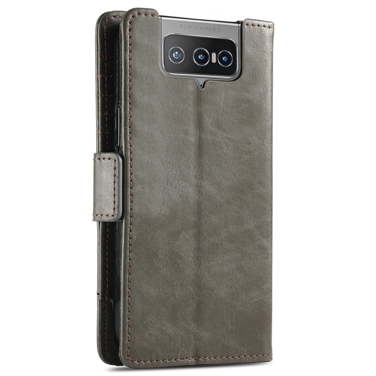 For Asus Zenfone 8 Flip CaseNeo Business Splicing Dual Magnetic Buckle Horizontal Flip PU Leather Case with Holder & Card Slots & Wallet
