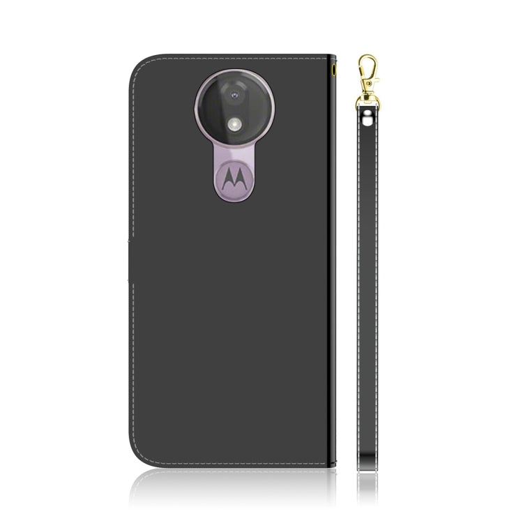 For Motorola Moto G7 Power Imitated Mirror Surface Horizontal Flip Leather Case with Holder & Card Slots & Wallet & Lanyard