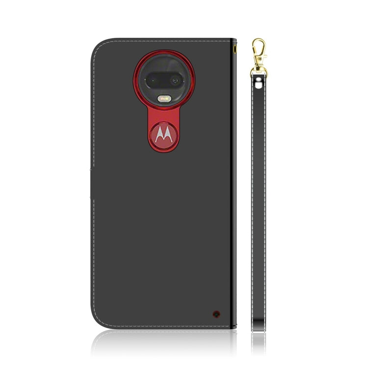 For Motorola Moto G7 / G7 Plus Imitated Mirror Surface Horizontal Flip Leather Case with Holder & Card Slots & Wallet & Lanyard