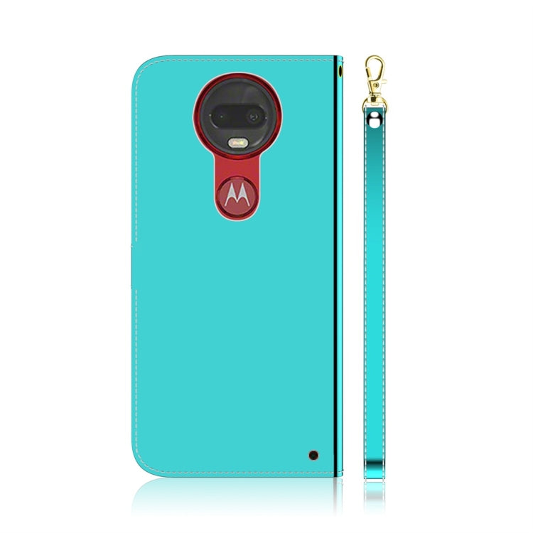 For Motorola Moto G7 / G7 Plus Imitated Mirror Surface Horizontal Flip Leather Case with Holder & Card Slots & Wallet & Lanyard