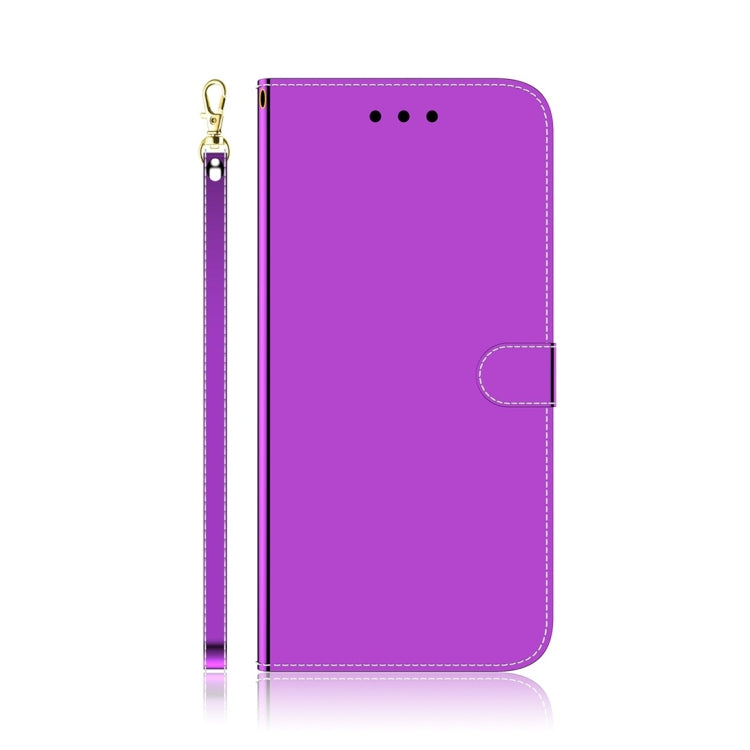 For Xiaomi Redmi 8 Imitated Mirror Surface Horizontal Flip Leather Case with Holder & Card Slots & Wallet & Lanyard