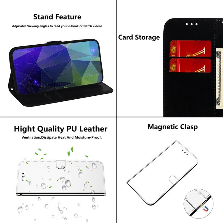 For Xiaomi Redmi Note 7S / Note 7 Imitated Mirror Surface Horizontal Flip Leather Case with Holder & Card Slots & Wallet & Lanyard