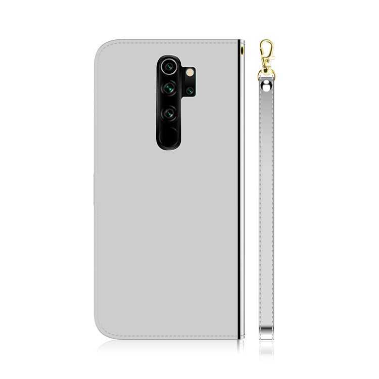 For Xiaomi Redmi Note 8 Pro Imitated Mirror Surface Horizontal Flip Leather Case with Holder & Card Slots & Wallet & Lanyard
