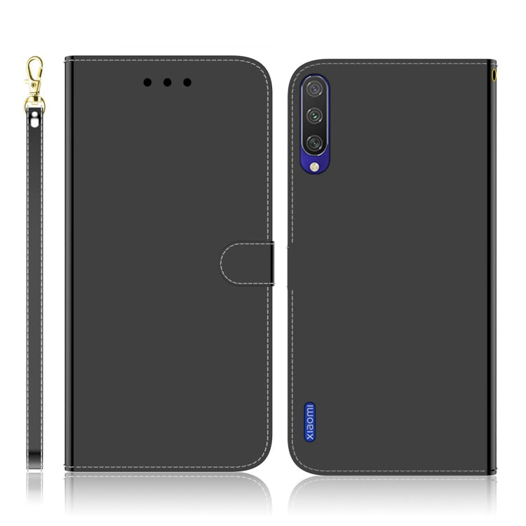 For Xiaomi Mi CC9e / A3 Imitated Mirror Surface Horizontal Flip Leather Case with Holder & Card Slots & Wallet & Lanyard