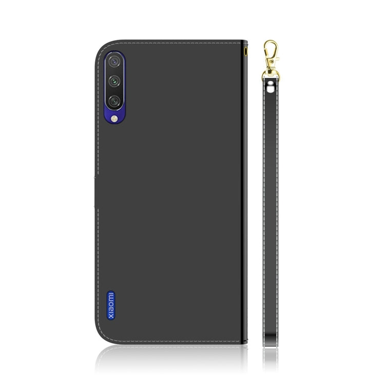 For Xiaomi Mi CC9e / A3 Imitated Mirror Surface Horizontal Flip Leather Case with Holder & Card Slots & Wallet & Lanyard