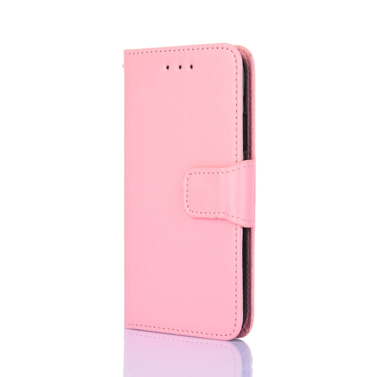 For Samsung Galaxy A22 5G Crystal Texture Horizontal Flip Leather Case with Holder & Card Slots & Wallet