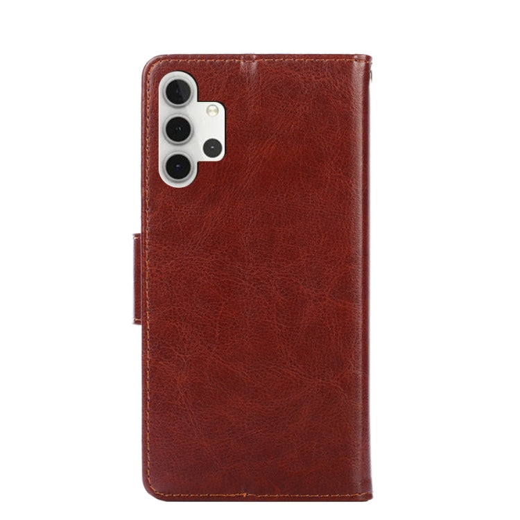 For Samsung Galaxy A32 5G Crystal Texture Horizontal Flip Leather Case with Holder & Card Slots & Wallet
