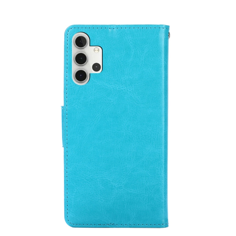 For Samsung Galaxy A32 5G Crystal Texture Horizontal Flip Leather Case with Holder & Card Slots & Wallet