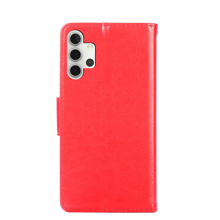 For Samsung Galaxy A32 5G Crystal Texture Horizontal Flip Leather Case with Holder & Card Slots & Wallet