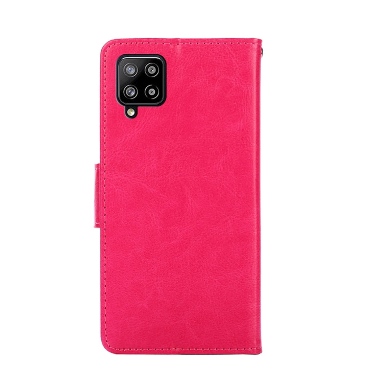 For Samsung Galaxy A42 5G Crystal Texture Horizontal Flip Leather Case with Holder & Card Slots & Wallet