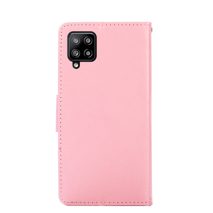 For Samsung Galaxy A42 5G Crystal Texture Horizontal Flip Leather Case with Holder & Card Slots & Wallet