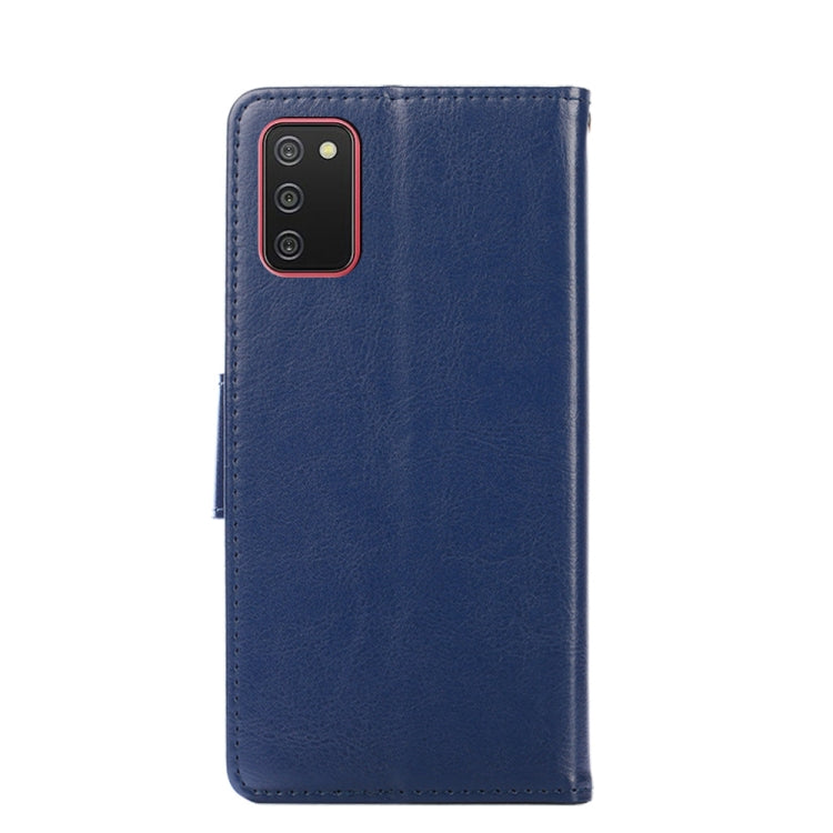 For Samsung Galaxy A52 5G / 4G Crystal Texture Horizontal Flip Leather Case with Holder & Card Slots & Wallet
